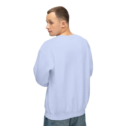 SW-106BLU-24  Unisex Lightweight Crewneck Hydrangea Color Sweatshirt