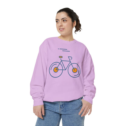 SW-063ML-24 Unisex Warm Garment-Dyed Sweatshirt