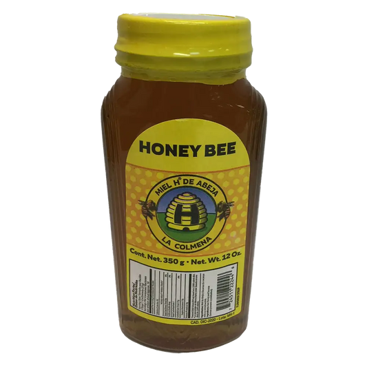 H Miel de Abeja Honey Syrup (Glass Jar) 12 oz