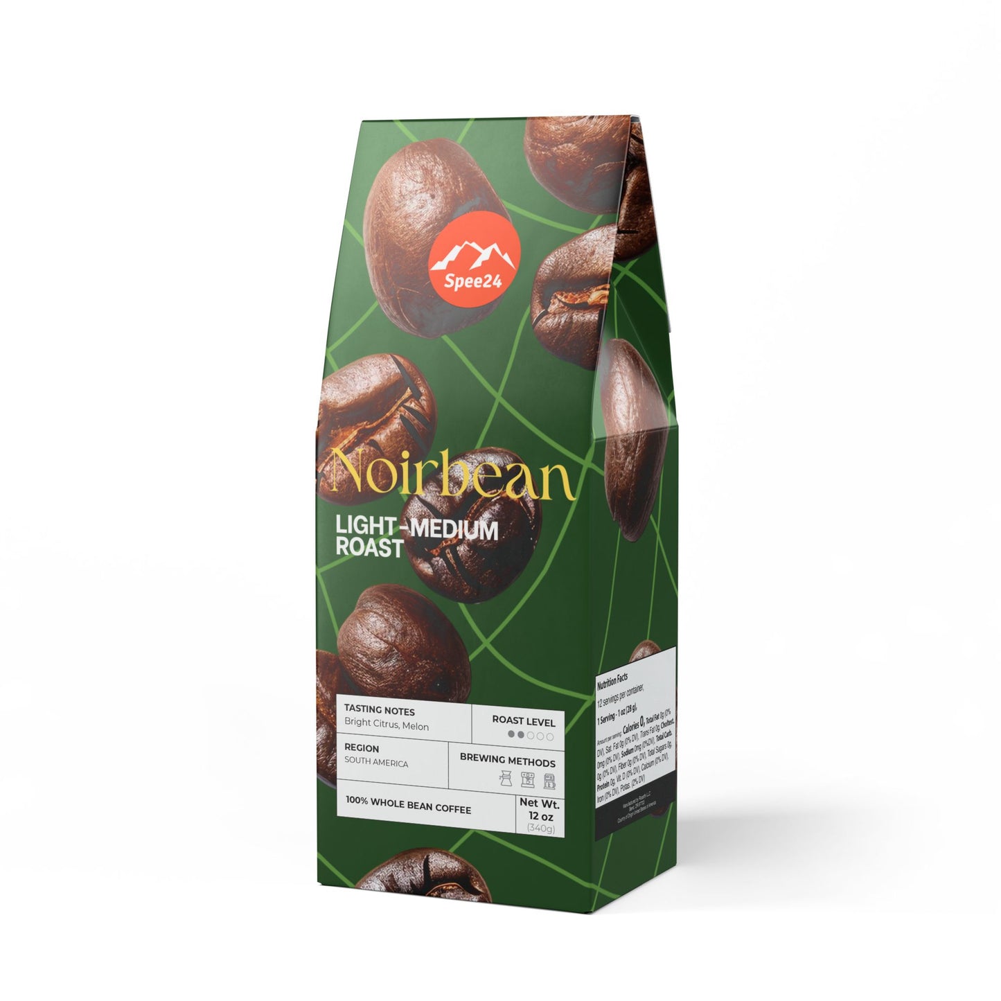 Noirbean Single Origin Coffee (Light-Medium Roast)