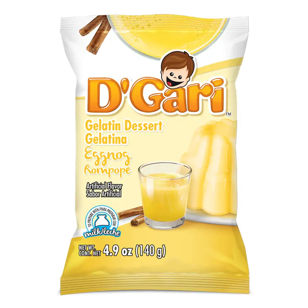 D'Gari Gelatin Rompope Milk 4.2 oz
