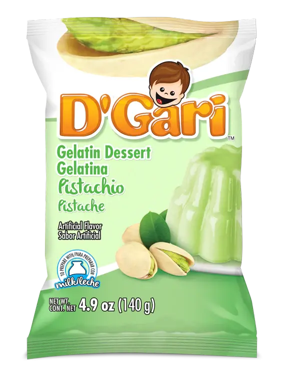 D'Gari Gelatin Pistachio Milk 4.2 oz