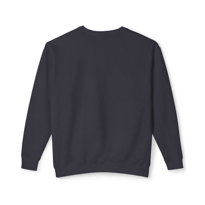 SW-104BLK-24  Unisex Lightweight Crewneck Black Color Sweatshirt