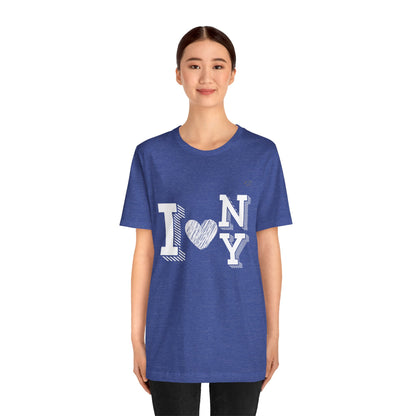 TS-081ML-24 I Love NY Newyork T Shirt Gift