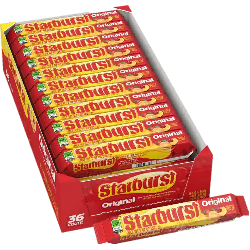 Starburst Original Fruits Chew Candy 2.07 oz