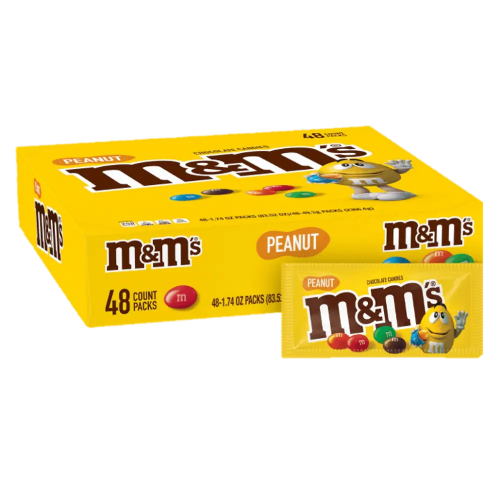 M & M Peanut Chocolate Pieces 1.74 oz