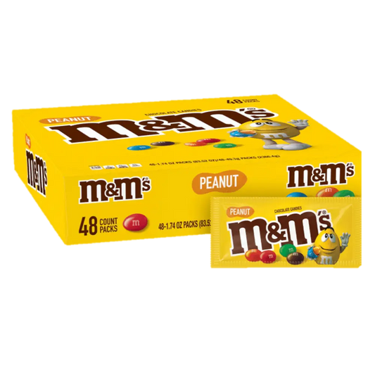 M & M Peanut Chocolate Pieces 1.74 oz