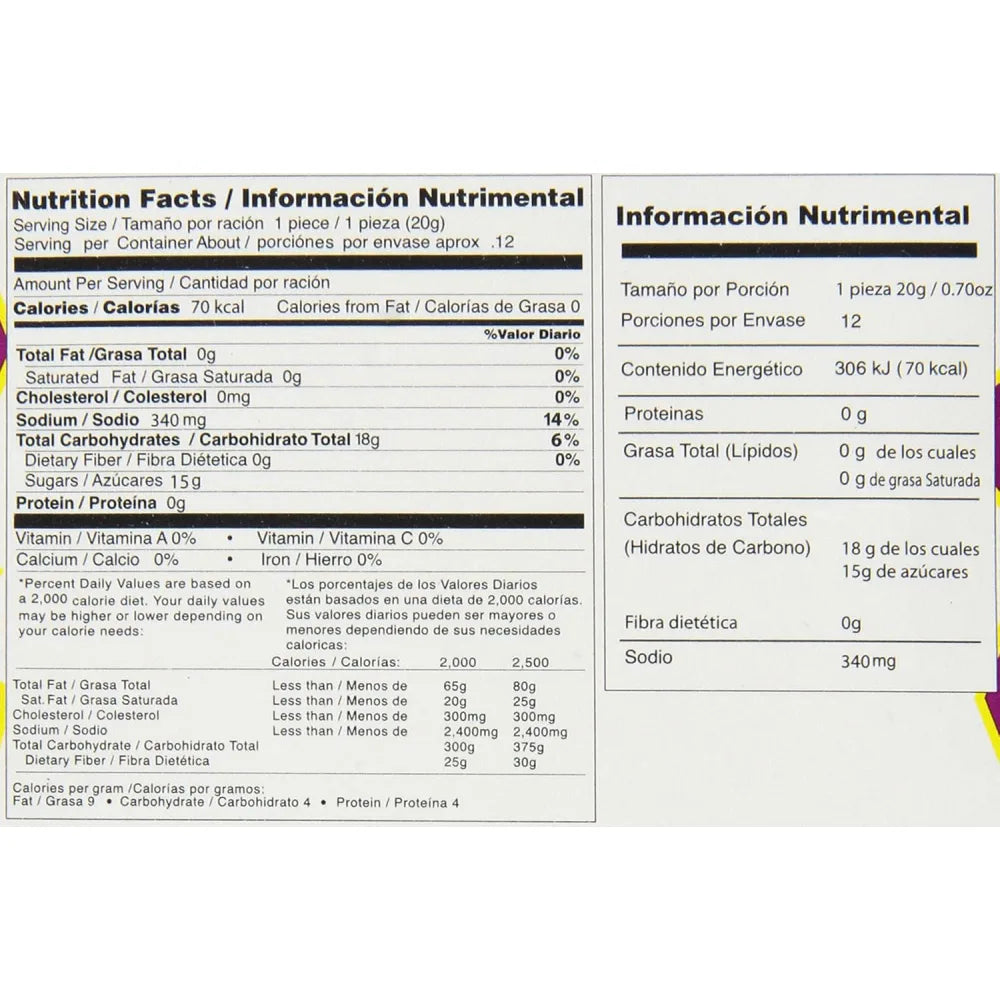 Indy Dedos 12ct 8.4oz