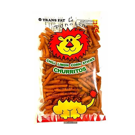 El Super Leon Churrito Mega Chile Limon 4.2oz