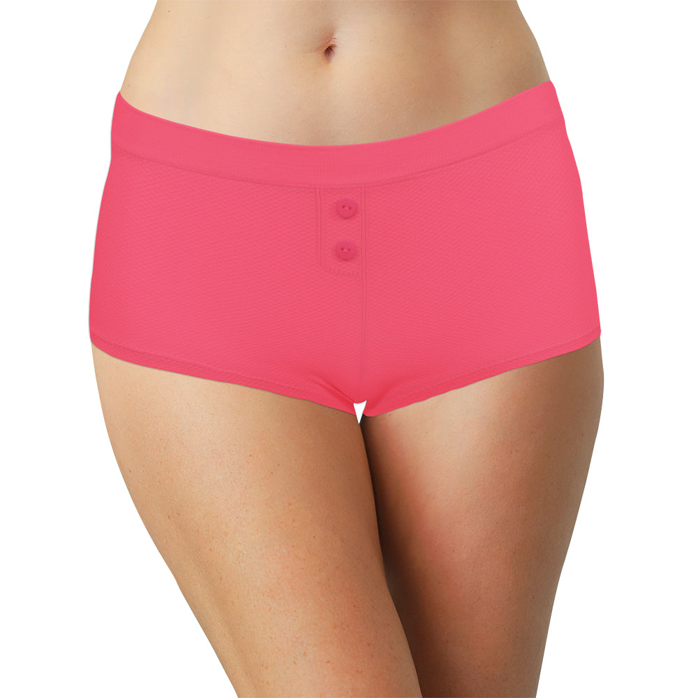 Waffle Knit Seamless Tag Free Cheeky