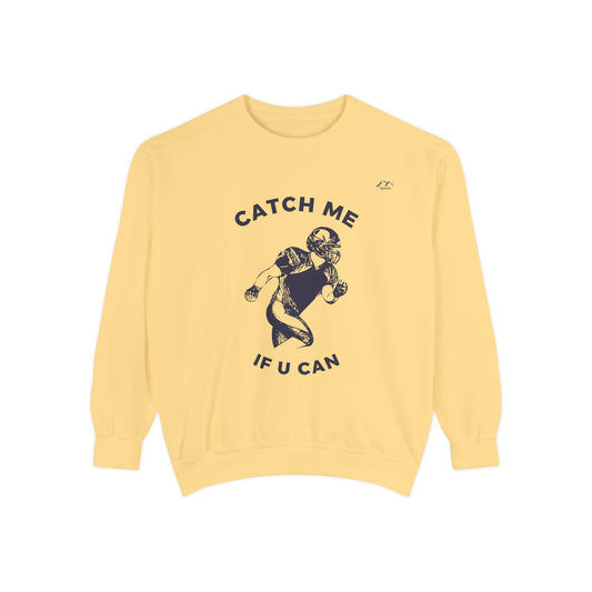 SW-119ML-24 Unisex Garment-Dyed Sweatshirt long sleeve sweat shirt for Football Rugby lovers