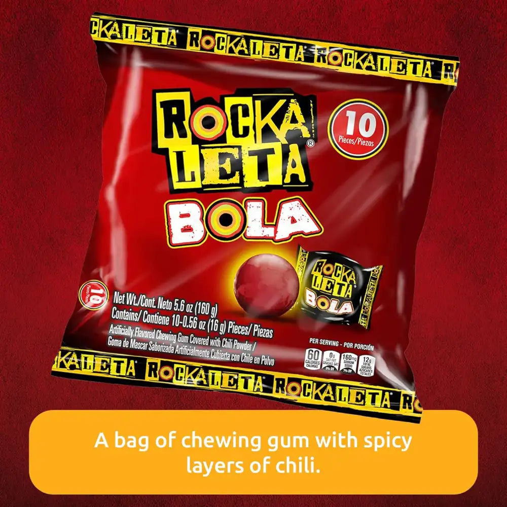 Sonrics Rockaleta Bola 10 ct