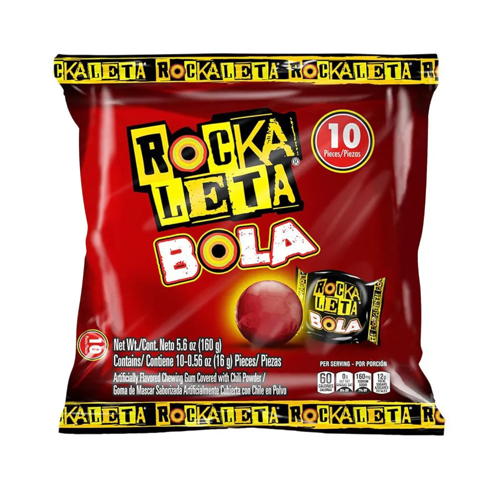 Sonrics Rockaleta Bola 10 ct