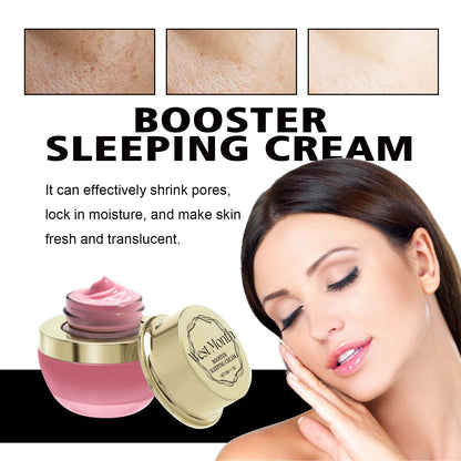 West&Month Booster Sleeping Cream, Whitening And Brightening Facial Skin Deep Hydrating Sleep Mask