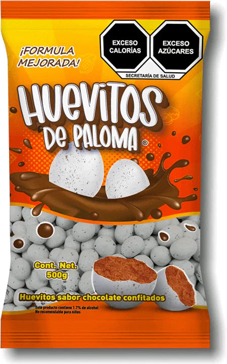 Huevitos de Paloma Flavored Eggs with Candy Shell 500 gm