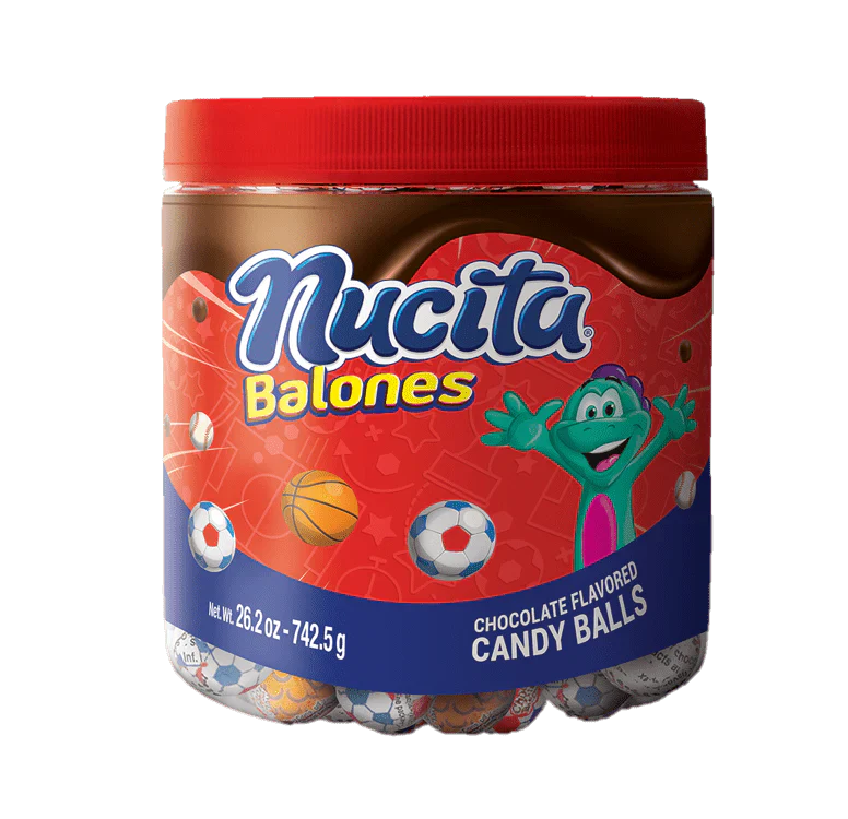 Nucita Balones Vitrolero Jar 165 ct