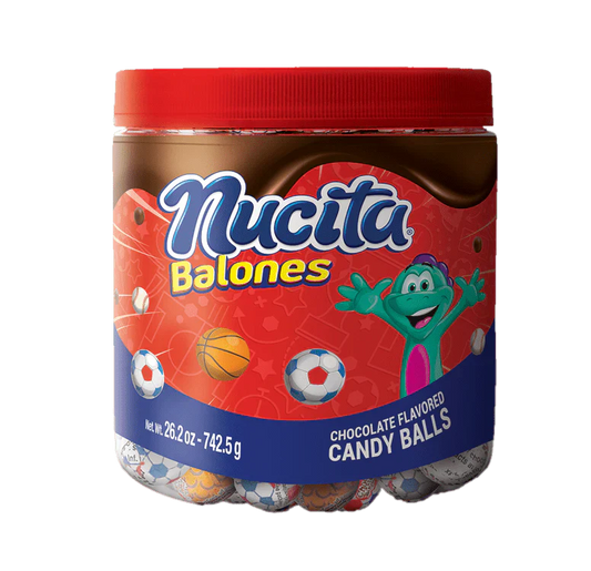 Nucita Balones Vitrolero Jar 165 ct