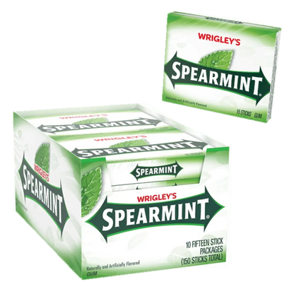 Wrigley PTP Slim Pack Spearmint- 15 Stk
