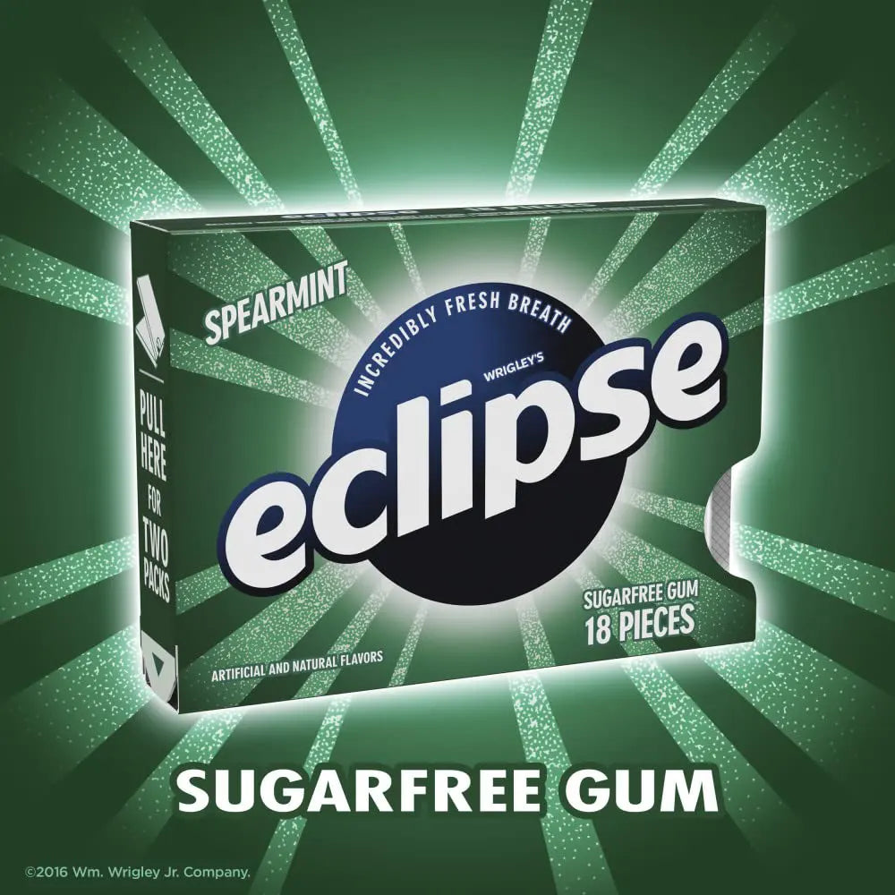 Wrigley Eclipse Edge Spearmint 18 Pc