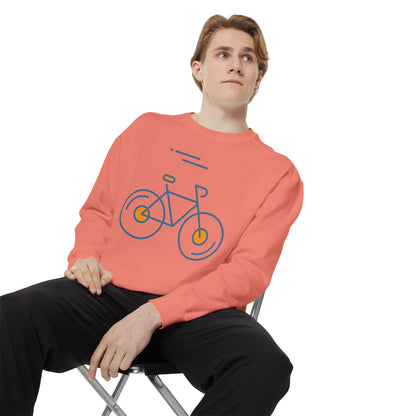SW-063ML-24 Unisex Warm Garment-Dyed Sweatshirt