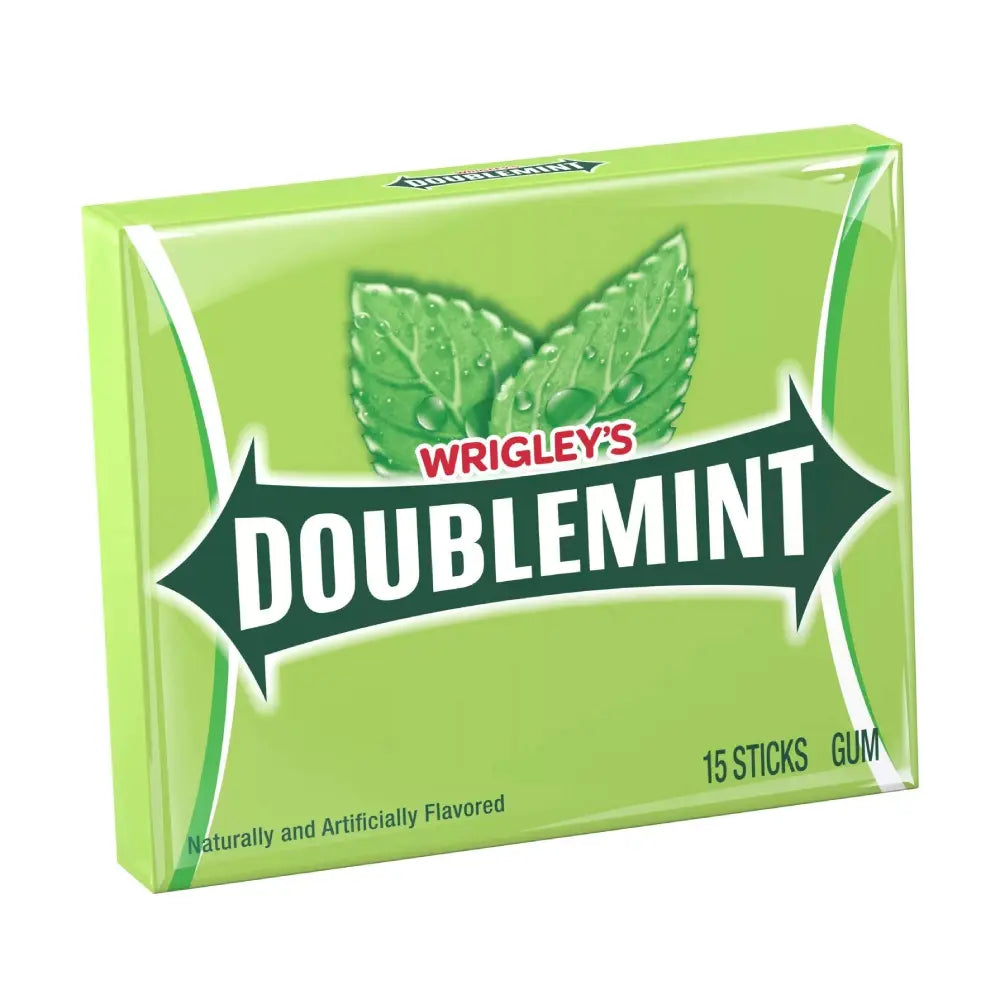 Wrigleys Gum Doublemint Green 15 pc