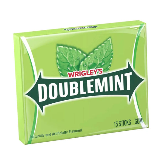 Wrigleys Gum Doublemint Green 15 pc