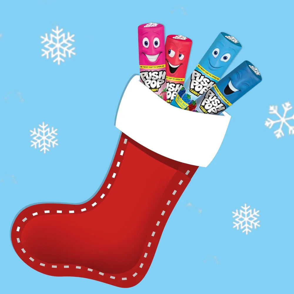 Push Pops Fruit Hard Candy .5 oz