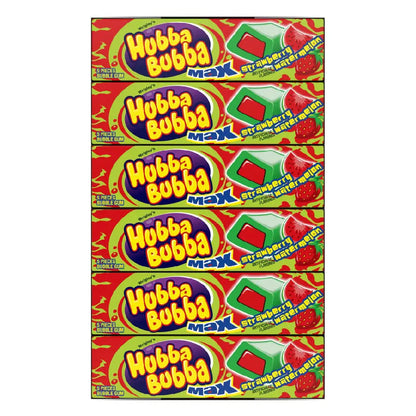 Hubba Bubba Strawberry Watermelon 5 pc