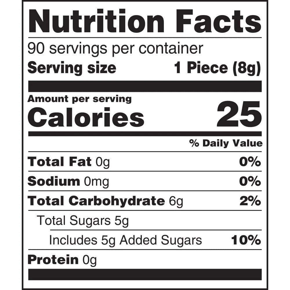 Hubba Bubba Strawberry Watermelon 5 pc