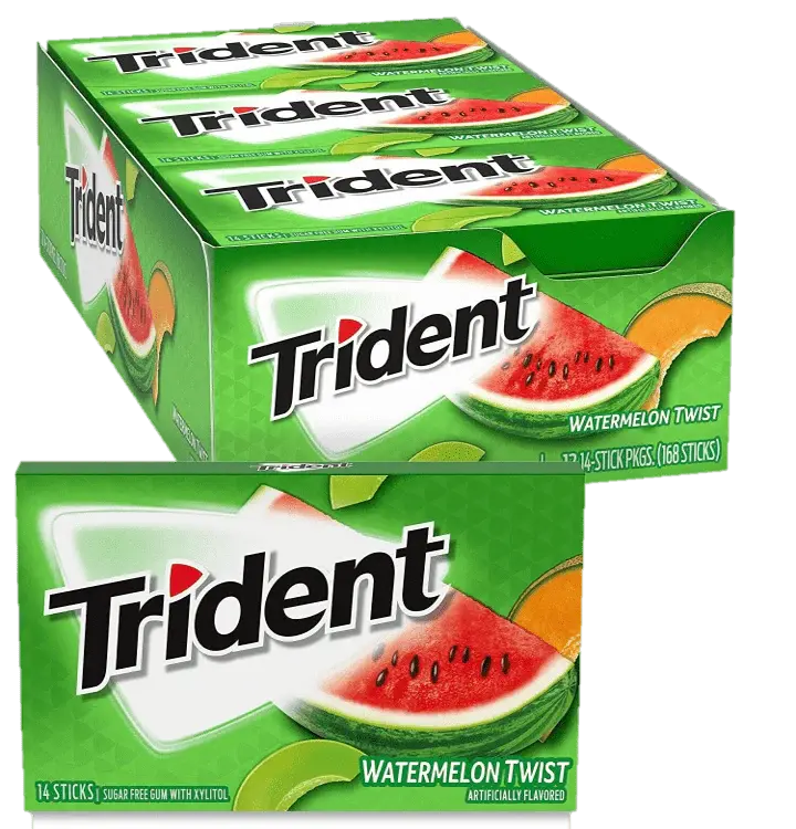 Trident Valu-Pak Watermelon Twist 14 Stk