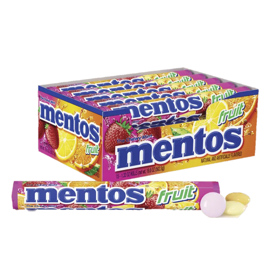 Mentos Roll Mixed Fruit 1.32 oz
