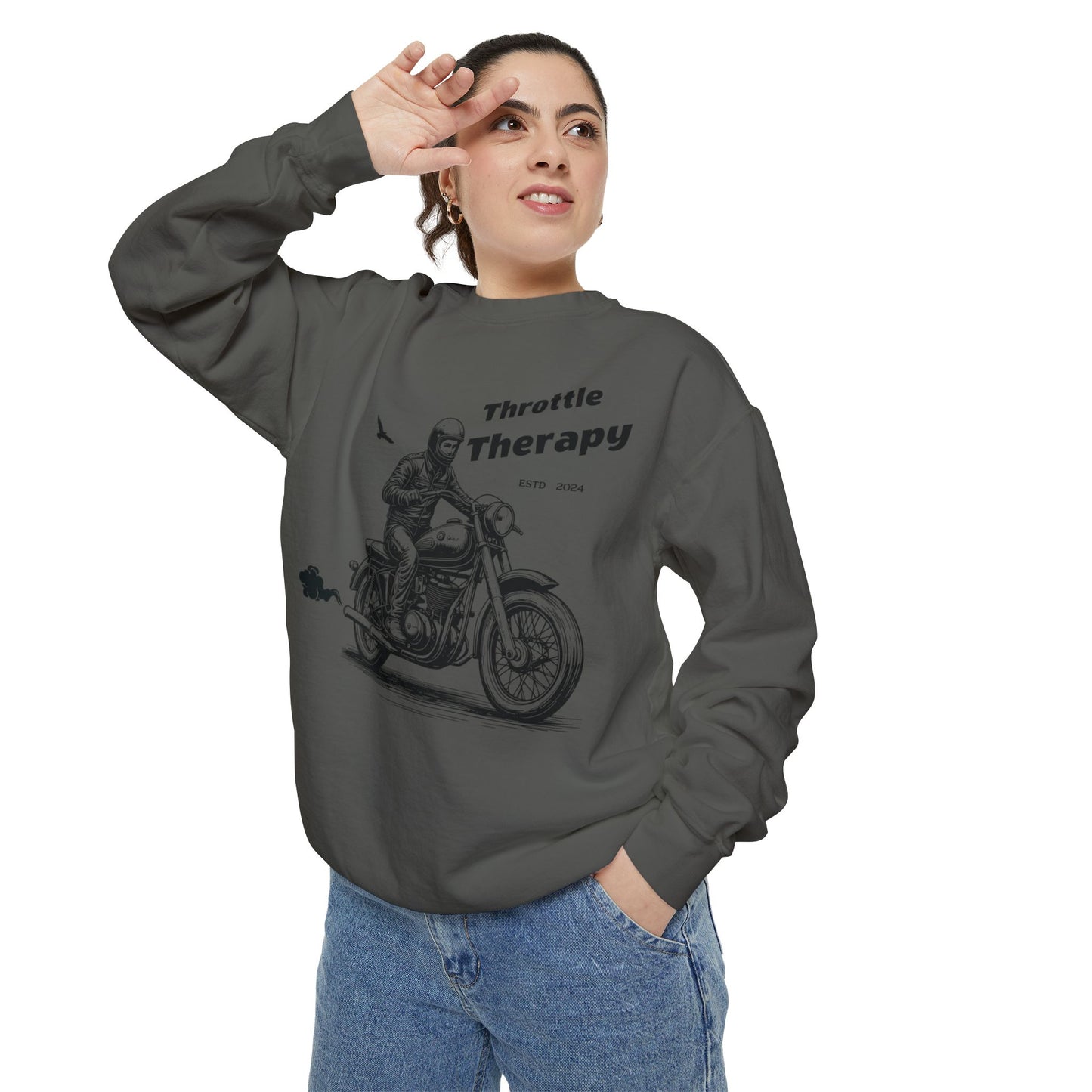 SW-064ML-24 Comfy Bike lover Sweatshirt