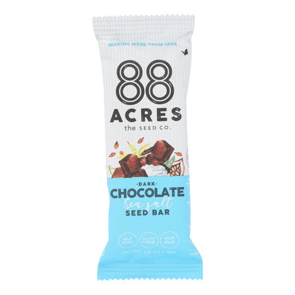 88 Acres Premium Chocolate & Sea Salt Bars - Case of 9 - 1.6 oz. Bars