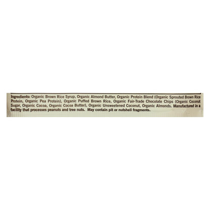Gomacro Organic Macrobar, Coconut Almond Butter & Chocolate Chips, 2.3 Oz