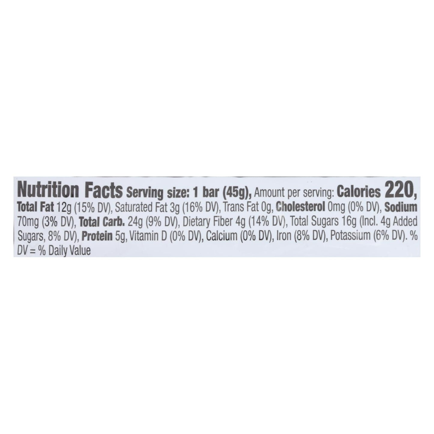 Larabar Peanut Butter Chocolate Chip Bar, 16 Count, 1.6 Oz Each