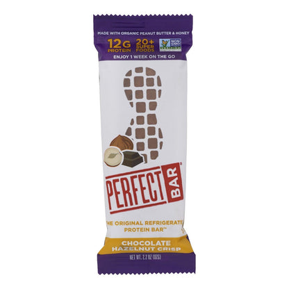 Perfect Bar, Chocolate Hazelnut, 2.2 Oz, Pack of 8