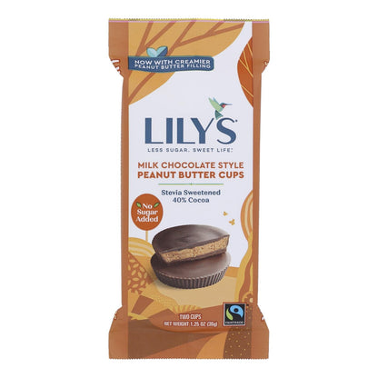 Lily's Peanut Butter Cup Milk Chocolate, 12 Pack - 1.25 oz each