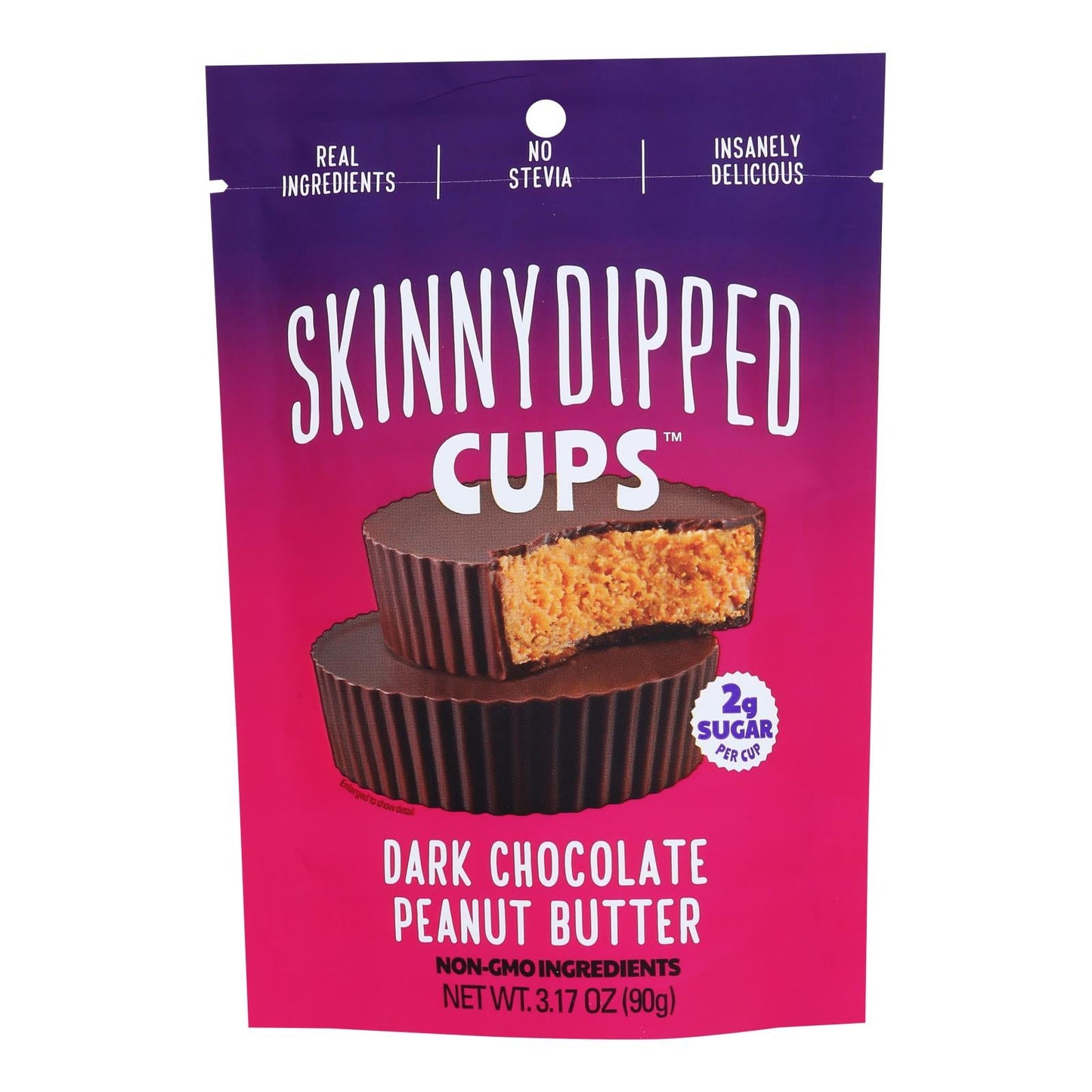 Skinnydipped Peanut Butter Cup Dark Chocolate, 3.17 Oz - Pack of 10