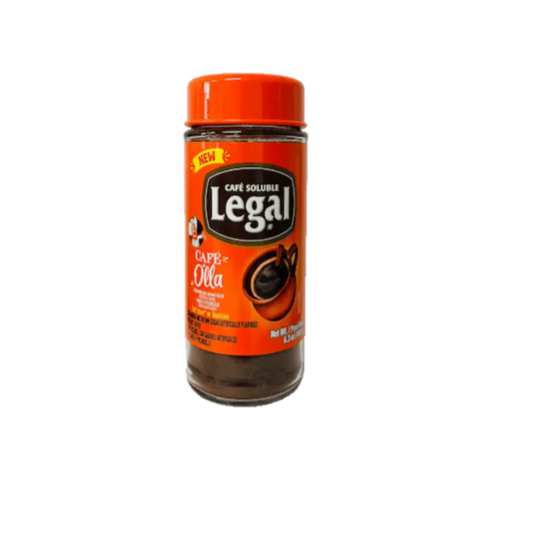 Cafe Legal Instant Coffee de Olla Jar 6.3 oz