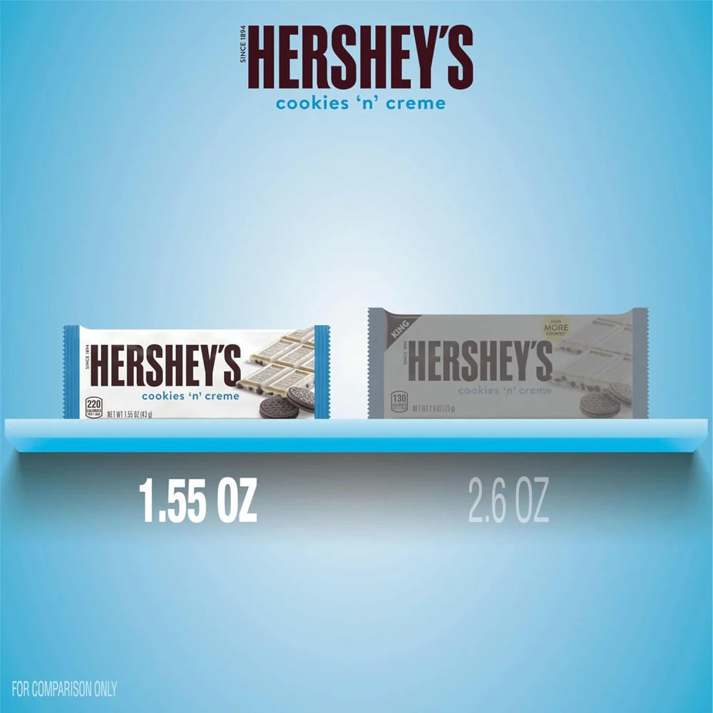 Hersheys Cookies Creme 1.55 oz