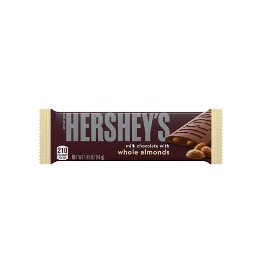 Hersheys Milk Chocolate W/Almonds 1.45 oz