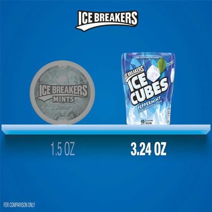 Ice Breakers Ice Cubes Peppermint 40 ct