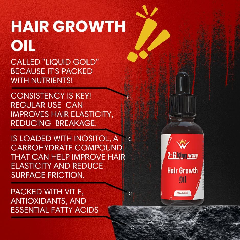 Hair Growth Oil for Scalp, Waves & Coarse Hair