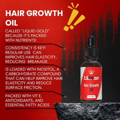 Hair Growth Oil for Scalp, Waves & Coarse Hair