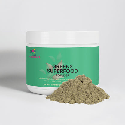 Green Superfood Powder Nutrient Rich Energy Digestion & Overall Wellness Support Blend | 200g Powder