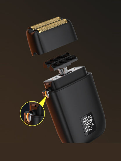 Portable Mini Shaver with LED Display