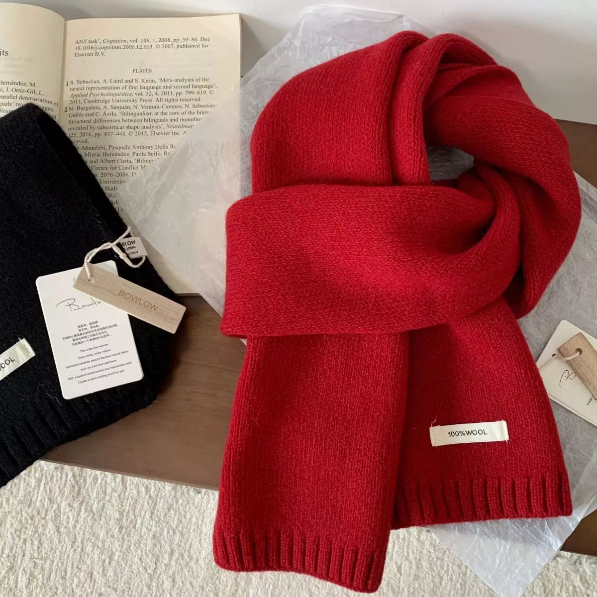 Warm Knitted Scarf