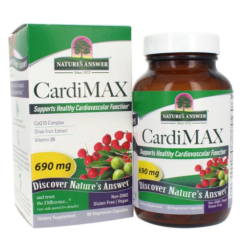 Nature's Answer Cardimax 690mg Heart Health Supplement (60 Vcaps)