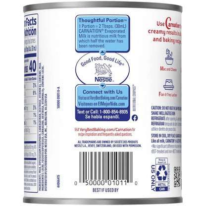 Nestle Carnation Evaporated Milk 12 oz