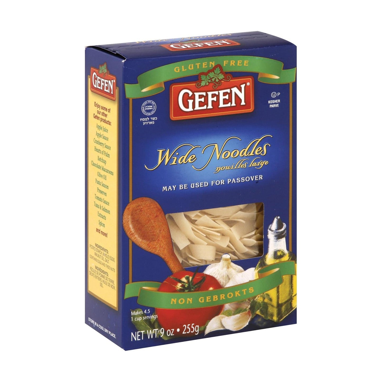 Gefen Wide Noodles - 9 Oz. - Pack of 12
